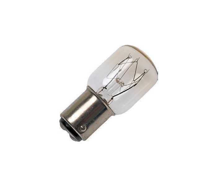 Incandescent Tube Bulb | Ba15d Dimmable | 25W 58mm 