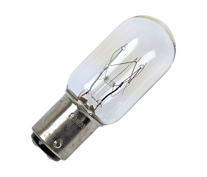 Incandescent Tube Bulb | Ba15d Dimmable | 25W 58mm 