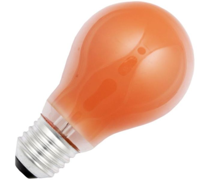 Incandescent Light Bulb | E27 Dimmable | 60W Orange