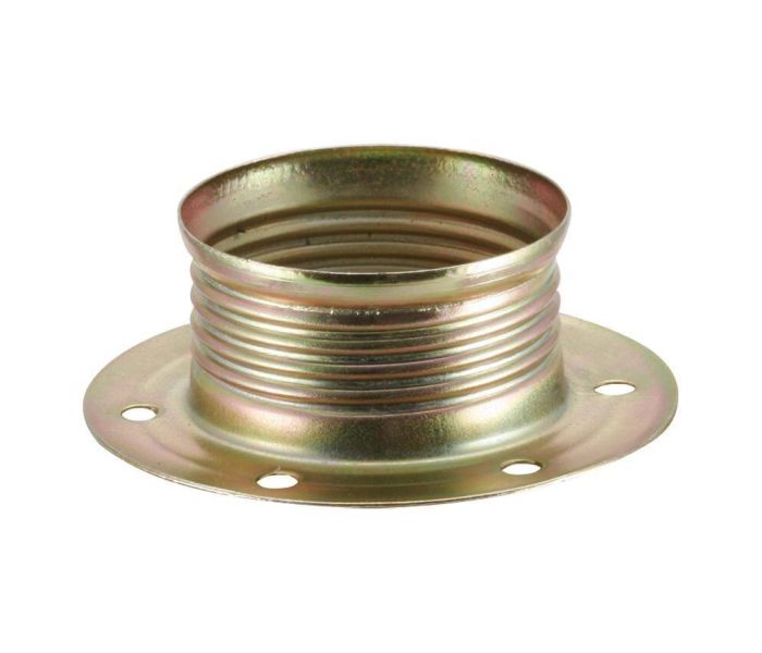 Threaded ring brass E14
