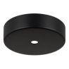 Bailey ceiling cup metal black + black cord grip