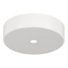 Bailey ceiling cup metal white + white cord grip