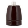 Bailey fixture porcelain E27 brown