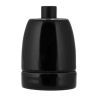 Bailey fixture porcelain E27 black Bailey fixture porcelain E27 black