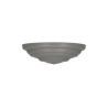 Bailey ceiling cup plastic large cement grey RAL7033