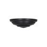 Bailey ceiling cup plastic large black RAL9005