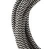 Bailey textile cable 3x0,75mm black/white 3m Bailey textile cable 3x0,75mm black/white 3m