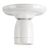 Bailey ceiling fixture porcelain E27 white