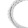 Bailey textile cable twisted 2x0,75mm white 3m Bailey textile cable twisted 2x0,75mm white 3m