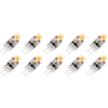 Lighto | LED Bulb | G4 Socket | Plug-in Lamp | Clear | 10mm | 1W | Pack of 10