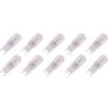 Lighto | LED Bulb | G9 Socket | Insert Lamp | Clear | 12mm | 2.5W | Pack of 10 Lighto | LED Bulb | G9 Socket | Insert Lamp | Clear | 12mm | 2.5W | Pack of 10
