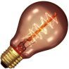 Carbon Filament Light Bulb | E27 Dimmable | 40W Gold Carbon Filament Light Bulb | E27 Dimmable | 40W Gold