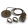 Calex | Retro Pendant | Bronze | E27 fitting | 2M cord Calex | Retro Pendant | Bronze | E27 fitting | 2M cord