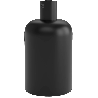 Calex | Lampholder | E27 socket | Aluminum | Matte Black | Alu cable clamp | 60W