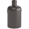 Calex | Lamp Holder | E27 fitting | Aluminum | Matte Pearl Black | Alu Cable Clamp | 60W Calex | Lamp Holder | E27 fitting | Aluminum | Matte Pearl Black | Alu Cable Clamp | 60W