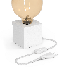 Calex | Table luminaire | Matte White | E27 fitting | With switch | 1.8M cord Calex | Table luminaire | Matte White | E27 fitting | With switch | 1.8M cord