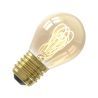 Calex | LED filament | Large socket E27 | P45 | Globe | Gold | 4W Calex | LED filament | Large socket E27 | P45 | Globe | Gold | 4W