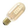 Calex | LED filament | Large fitting E27 | T45 | Tube | Gold | 3.8W