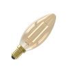 Calex | LED filament | Small fitting E14 | B35 Candle | Gold | 3.5W