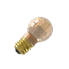 Calex | LED filament | Large socket E27 | P45 | Gold | 2.3W Calex | LED filament | Large socket E27 | P45 | Gold | 2.3W