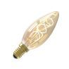 Calex | LED filament | Small fitting E14 | B35 | Candle | Gold | 2.5W Calex | LED filament | Small fitting E14 | B35 | Candle | Gold | 2.5W