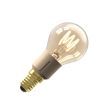 Calex | LED filament | Small fitting E14 | P45 Ball | Gold | 4W | 3-step dimming Calex | LED filament | Small fitting E14 | P45 Ball | Gold | 4W | 3-step dimming