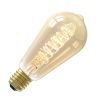 Calex | LED filament | Large fitting E27 | ST64 Rustic | Gold | 5.5W | 3-step dimming