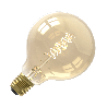 Calex | LED filament | Large socket E27 | G95 Globe | Gold | 5.5W | 3-step dimming