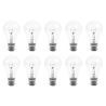 10x Incandescent Light Bulb | B22d Dimmable | 60W