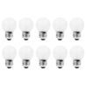 10x Incandescent Golf Ball Bulb | E27 Dimmable | 5W Frosted 10x Incandescent Golf Ball Bulb | E27 Dimmable | 5W Frosted
