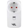 SPL LED Plug in Dimmer | 3-100W White | Trailing Edge SPL LED Plug in Dimmer | 3-100W White | Trailing Edge