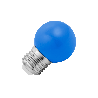 Lighto | LED Golf Ball Bulb Plastic | E27 | 1W Blue