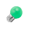  Lighto | LED Ball Lamp Plastic | E27 | 1W Green