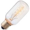 Carbon Filament Tube Bulb | E27 Dimmable | 40W 125mm Gold Carbon Filament Tube Bulb | E27 Dimmable | 40W 125mm Gold