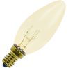 Incandescent Candle Bulb | E14 Dimmable | 25W Gold Incandescent Candle Bulb | E14 Dimmable | 25W Gold