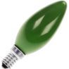 Incandescent Candle Bulb | E14 Dimmable | 25W Green Incandescent Candle Bulb | E14 Dimmable | 25W Green