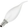 Incandescent Flame Candle bulb with tip | E14 Dimmable | 15W Frosted