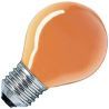 Incandescent Golf Ball Bulb | E27 Dimmable | 25W Orange