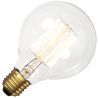 Carbon Filament Globe Bulb | E27 Dimmable | 40W 95mm 