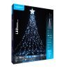Modee | Christmas lights LED light string | 3m with star | 300 Lights with 8 Light modes | IP44 | Cold White Light