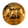 Modee | Christmas Lights LED Light String | 2.85m | 20 Lights | IP44 | Warm White Light