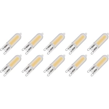 Lighto | LED Bulb | G9 Socket | Plug-in Lamp | Clear | 13mm | 2W | 10 Pieces