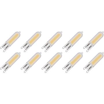Lighto | LED Bulb | G9 Socket | Plug-in Light | Clear | 13mm | 3W | Pack of 10