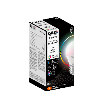 Calex | Smart | E27 fitting | Globe | G125 | RGB | 5.5W | Control app