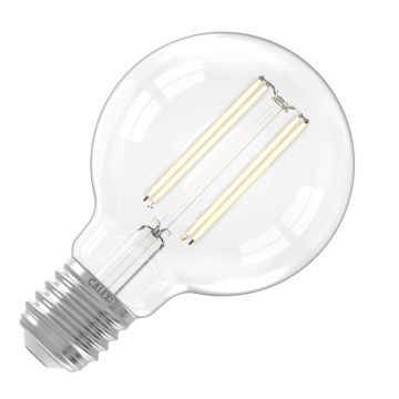 Calex | LED filament | Grote fitting E27 | G80 Globe | Helder | 3.5W