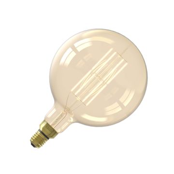 Calex | Megaglobe High Lumen G200 | Gold | Straight filament | 10.5W | E27 socket