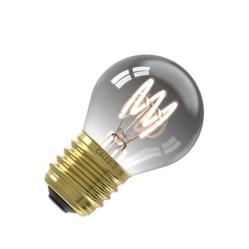 Calex | LED filament | Large socket E27 | P45 | Titanium | 4W