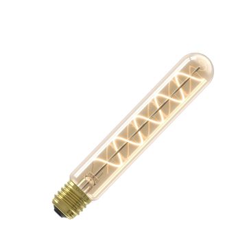 Calex | LED filament | Large bulb E27 | T45 | Tube | Gold | 2.5W