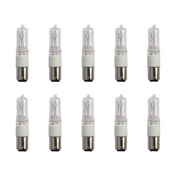 SPL | 10x Halogen Tube bulb | BA15d | 75W