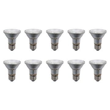 10x Halogen Spot | E27 Dimmable | 50W 63mm